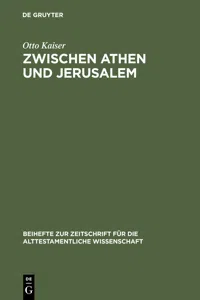 Zwischen Athen und Jerusalem_cover