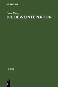 Die beweinte Nation_cover