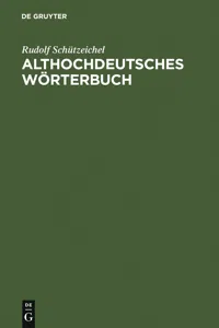 Althochdeutsches Wörterbuch_cover