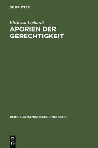 Aporien der Gerechtigkeit_cover