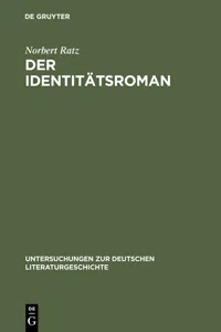 Der Identitätsroman_cover