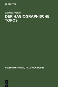 Der hagiographische Topos_cover