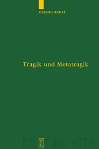 Tragik und Metatragik_cover