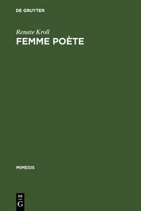 Femme poète_cover