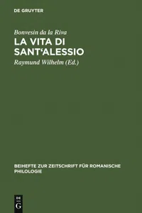 La Vita di Sant'Alessio_cover