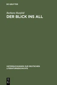 Der Blick ins All_cover