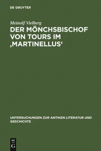 Der Mönchsbischof von Tours im 'Martinellus'_cover