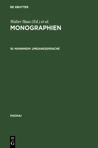 Mannheim. Umgangssprache_cover