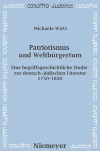 Patriotismus und Weltbürgertum_cover