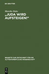 "Juda wird aufsteigen!"_cover