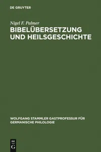 Bibelübersetzung und Heilsgeschichte_cover