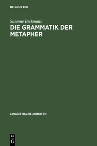 Die Grammatik der Metapher_cover