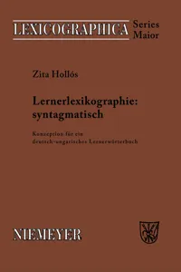 Lernerlexikographie: syntagmatisch_cover