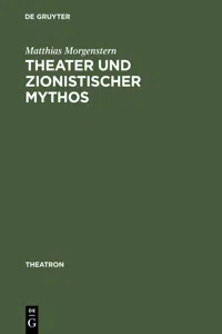 Theater und zionistischer Mythos_cover