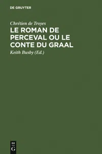 Le Roman de Perceval ou Le Conte du Graal_cover