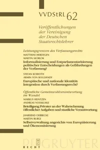 Leistungsgrenzen des Verfassungsrechts. Öffentliche Gemeinwohlverantwortung im Wandel_cover