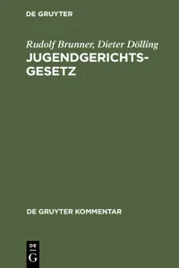 Jugendgerichtsgesetz_cover