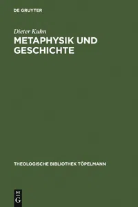 Metaphysik und Geschichte_cover