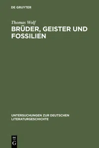 Brüder, Geister und Fossilien_cover