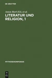 Literatur und Religion, 1_cover