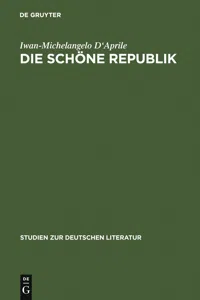 Die schöne Republik_cover