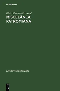 Miscelânea Patromiana_cover