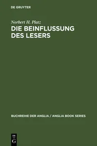 Die Beinflussung des Lesers_cover