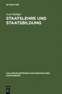 Staatslehre und Staatsbildung_cover