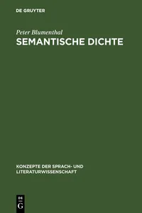 Semantische Dichte_cover