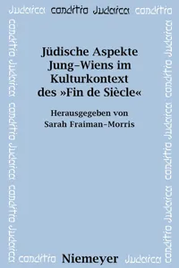 Jüdische Aspekte Jung-Wiens im Kulturkontext des »Fin de Siècle«_cover