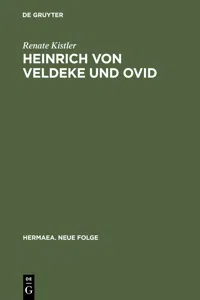 Heinrich von Veldeke und Ovid_cover