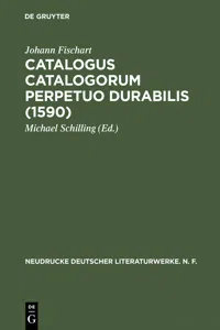 Catalogus Catalogorum perpetuo durabilis_cover