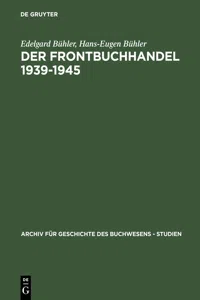 Der Frontbuchhandel 1939-1945_cover