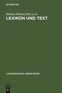 Lexikon und Text_cover