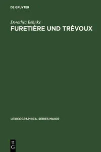 Furetière und Trévoux_cover