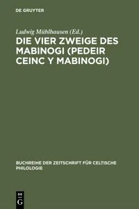 Die vier Zweige des Mabinogi_cover