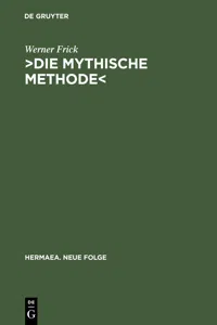 ›Die mythische Methode‹_cover