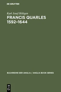 Francis Quarles 1592–1644_cover