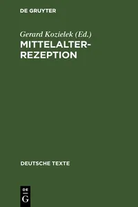 Mittelalterrezeption_cover