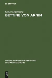 Bettine von Arnim_cover