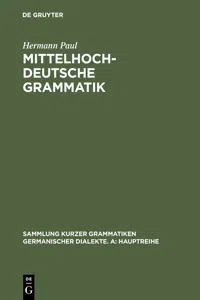 Mittelhochdeutsche Grammatik_cover