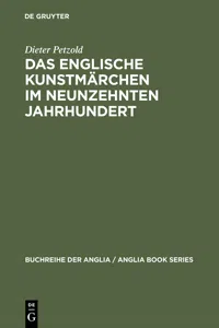 Das englische Kunstmärchen im neunzehnten Jahrhundert_cover