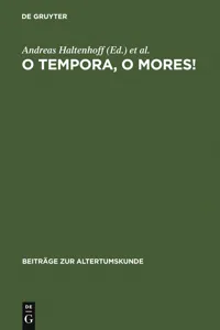 O tempora, o mores!_cover