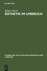 Ästhetik im Umbruch_cover