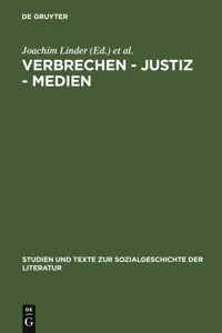 Verbrechen - Justiz - Medien_cover