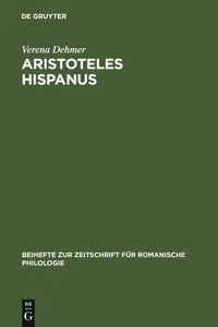 Aristoteles Hispanus_cover