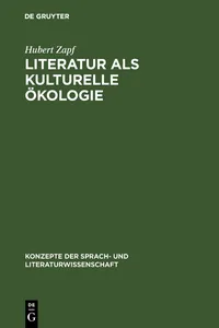 Literatur als kulturelle Ökologie_cover