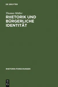 Rhetorik und bürgerliche Identität_cover