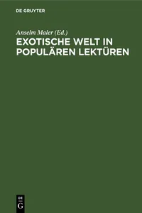 Exotische Welt in populären Lektüren_cover