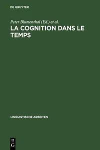 La cognition dans le temps_cover